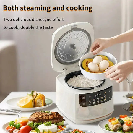 Multi Cooker Electric Rice Cooker 2L Nonstick Pot Steamer
