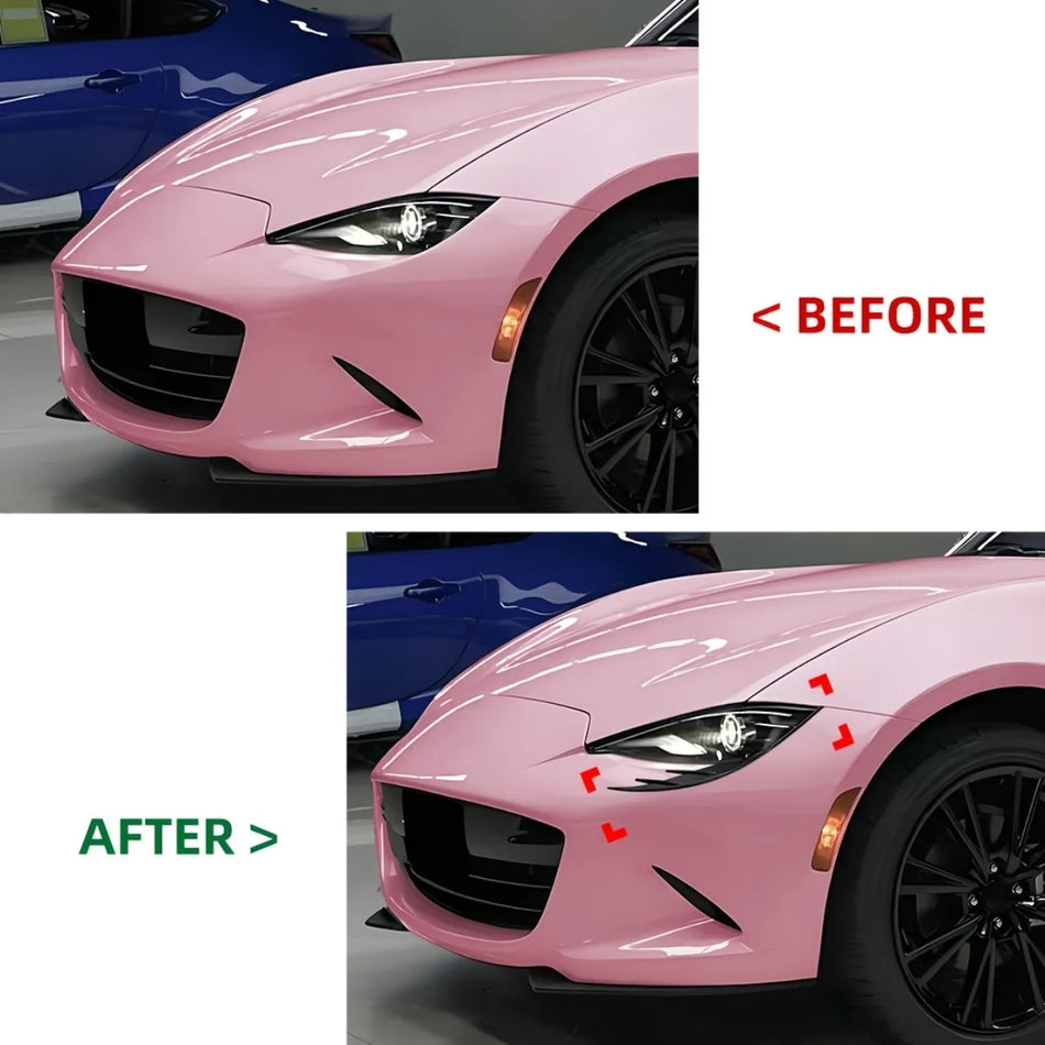 Lišty a kryty obočia svetlometov z ABS pre Mazda MX-5 Miata ND 2016+