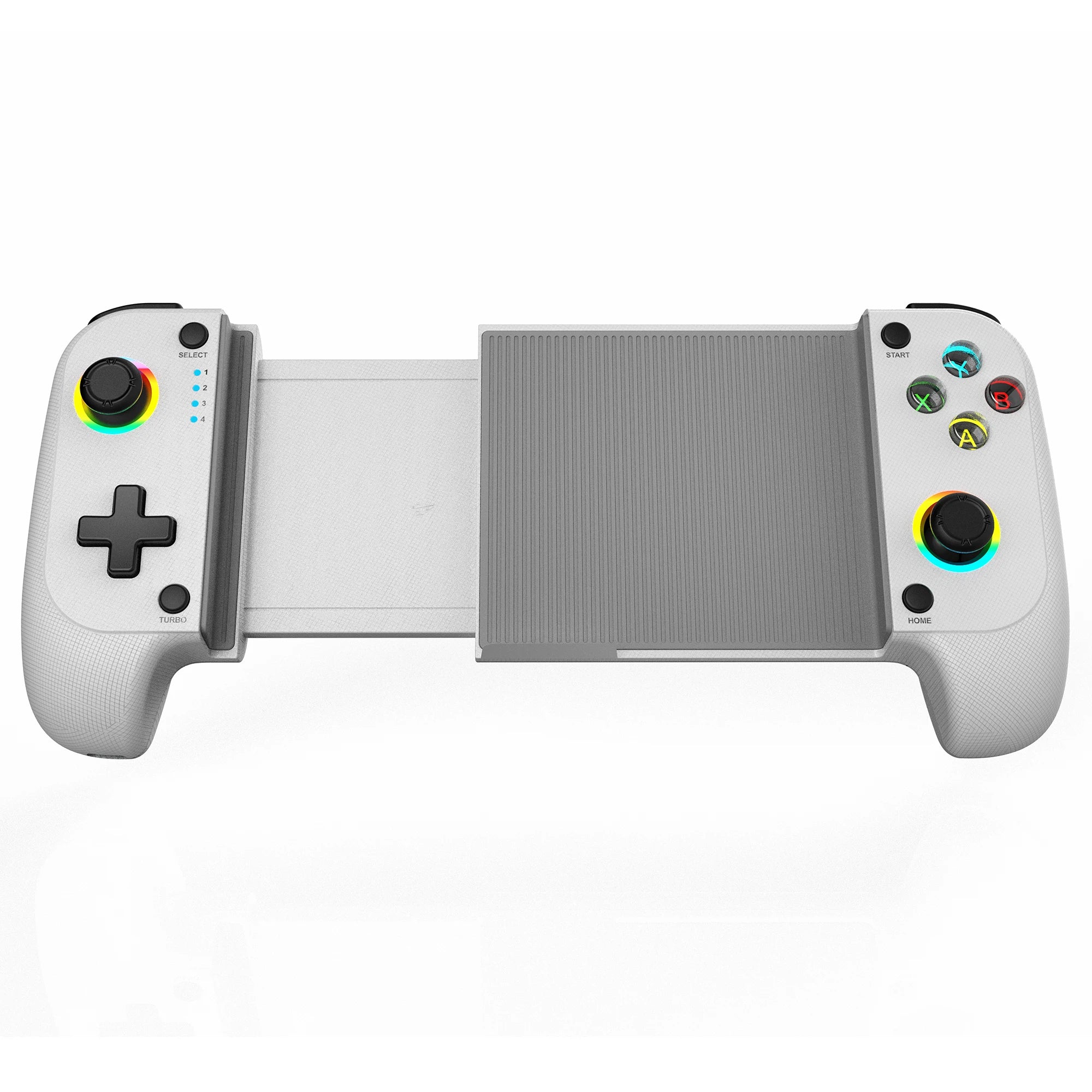Mobile Game Controller &ndash; RGB Lighting and Multi-Platform Compatibility White
