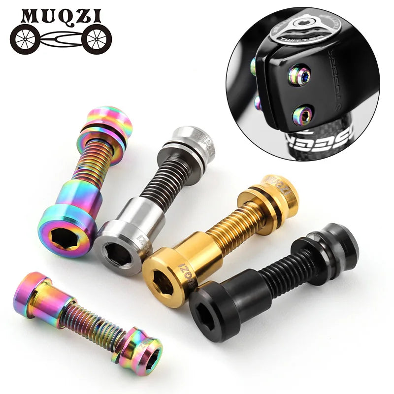 MUQZI titanium fietsbout voor M5x17mm en M5x19mm titanium legering stuurpenbouten