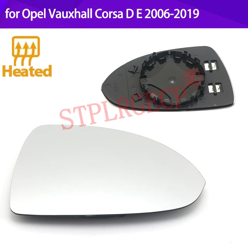 Apsildāms spoguļa stikls Opel Vauxhall Corsa D E 2006-2019