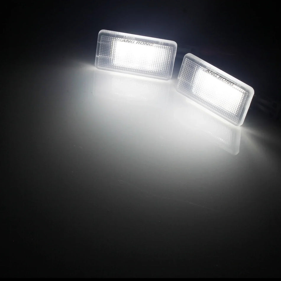 LED-jalkatilan valosarja Volvo XC60 2 pakkausta valkoinen 6000K xenon valkoiset sisävalot