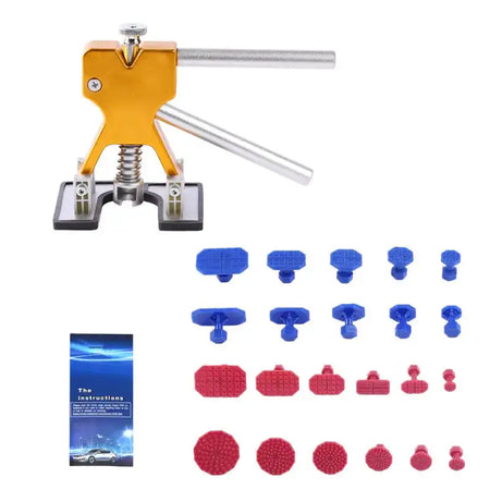 Car Paintless Dent Repair Kit Multiple Suction Sizes as picture shows 2