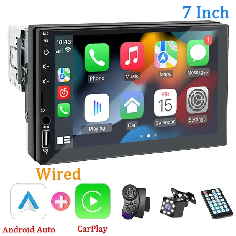 Android Radio 7inch Car Radio 7 Inch CarPlay Android Auto | 7024OSD – InterCyprus Trading Ltd