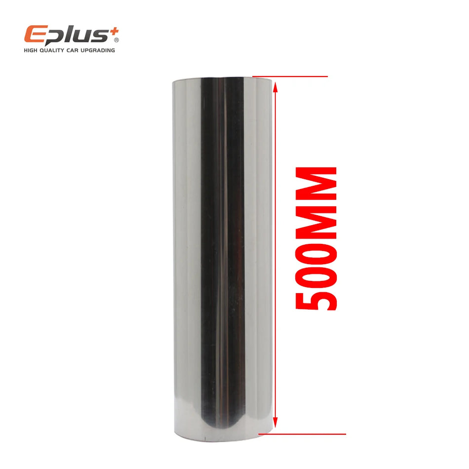 304 Stainless Steel Welding Pipe, 500mm Universal Exhaust Muffler Tube