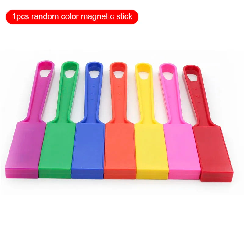 100PCS Magnetic Circular Sheets &ndash; Engaging Color Learning Toy 1PCS random color