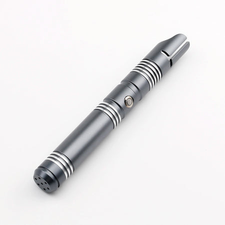 SaberFeast Metal Lightsaber Empty Hilt for DIY Jedi Cosplay E13-A Gray