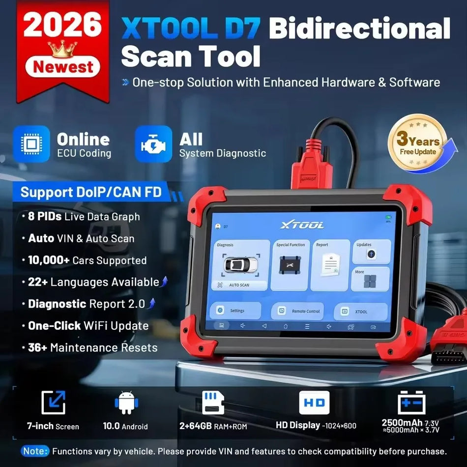 Automatischer Scanner bidirektionale ECU-Codierung für FCA 36 Plus Dienste