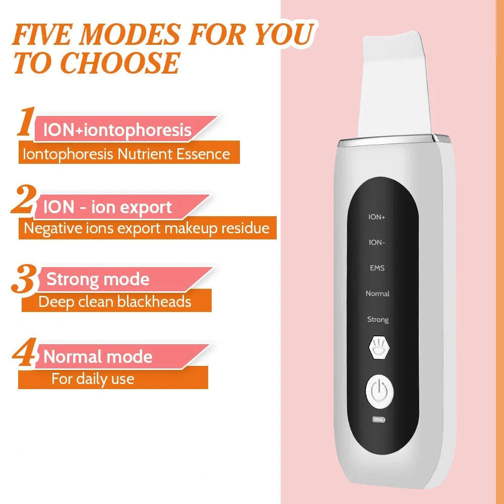 Electric Scraping Machine | 5-Speed Adjustable Beauty Tool for Deep Cleaning &amp; Skin Rejuvenation