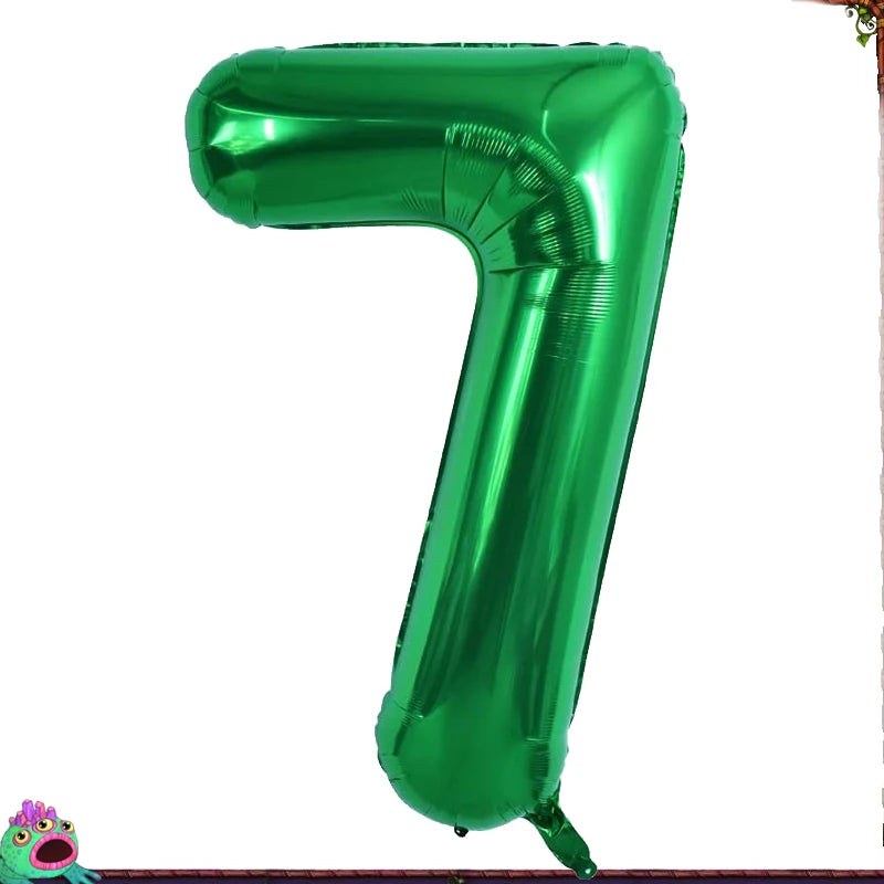 My Singing Monsters Birthday Party Decorations &amp; Tableware Balloon-32inch-7 / CHINA