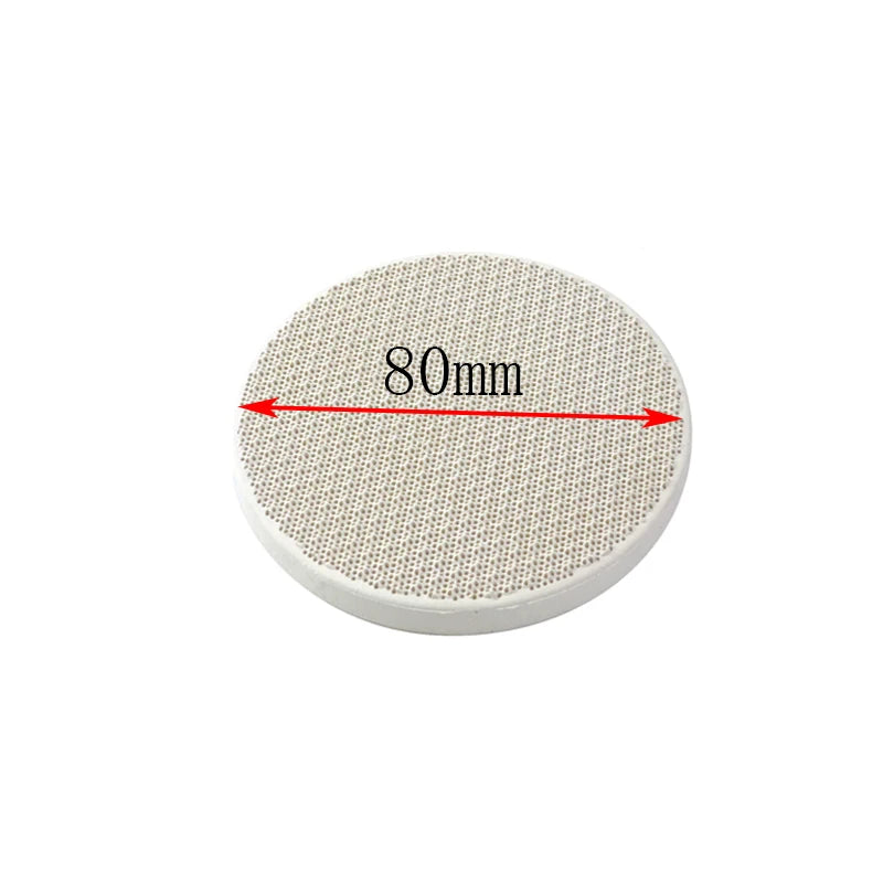 Honeycomb Ceramic Soldering Board with Special Needles for Jewelry Making Round 80x10mm