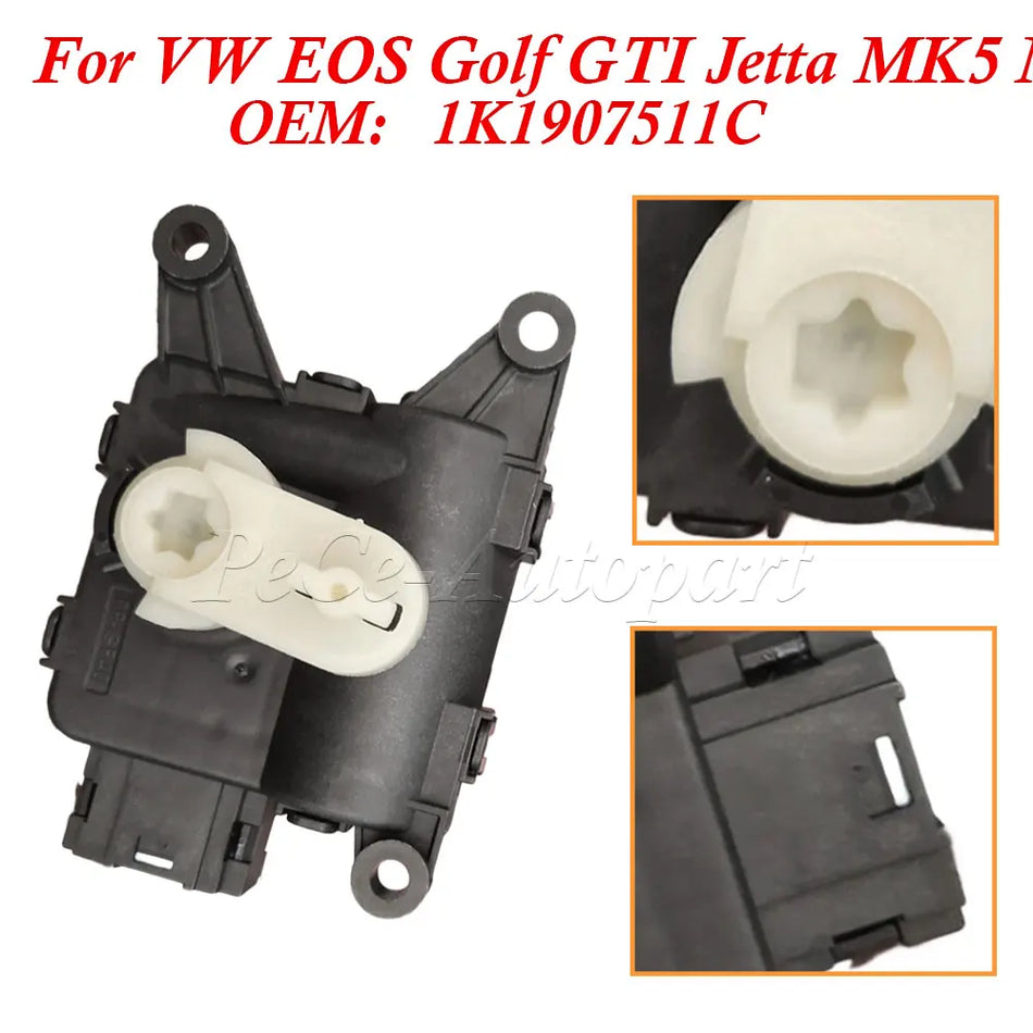 Servomotor da válvula de controlo do aquecimento para VW Golf Mk5 e Audi A3