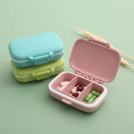 Mini Portable Pill Box Holder &ndash; Lightweight Design