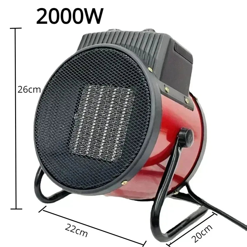 3000W Portable Industrial Electric Heater &ndash; Overheat Guard 2000W