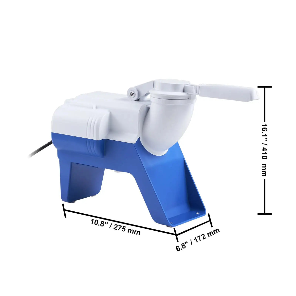 VEVOR Ice Crusher Machine 176 Lbs Per Hour Snow Cone Maker 180W / spain