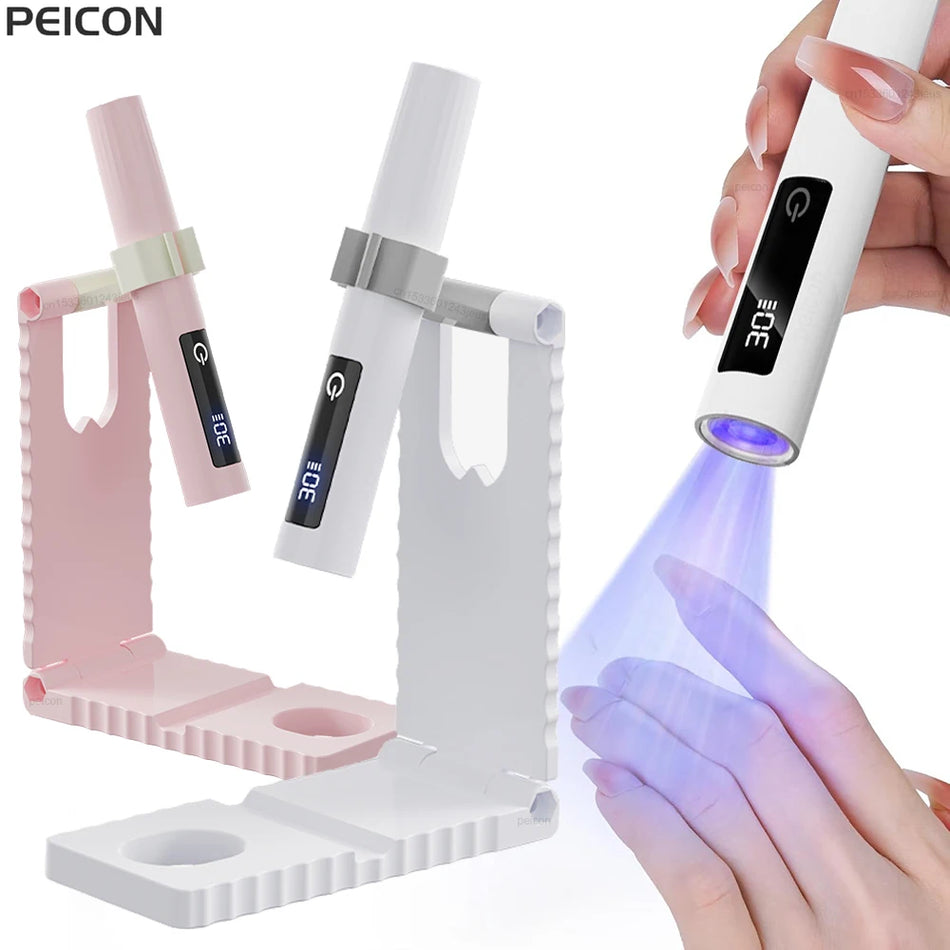 Mini UV LED Nagellampe tragbar faltbar für Maniküre