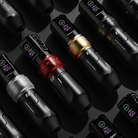 EZ P3 Pro Wireless Tattoo Machine Kit - Adjustable Stroke