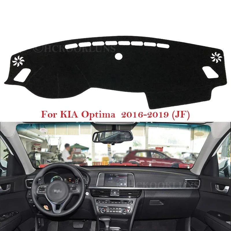 Kojelaudan Auringonsuojamatto UV-suojalla Kia Optima JF K5 2016:lle