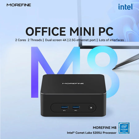 MOREFINE M8 Mini PC Intel 5205U