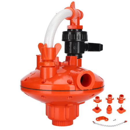 Water Pressure Regulating Valve &ndash; Safer Card Connector Red