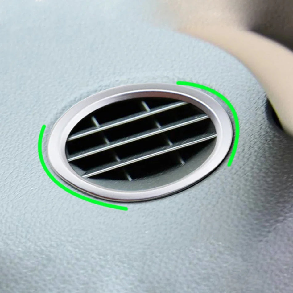 Copertura della griglia di ventilazione per Honda Vezel HRV HR-V 2014-2017 accessorio interno in plastica ABS ignifuga