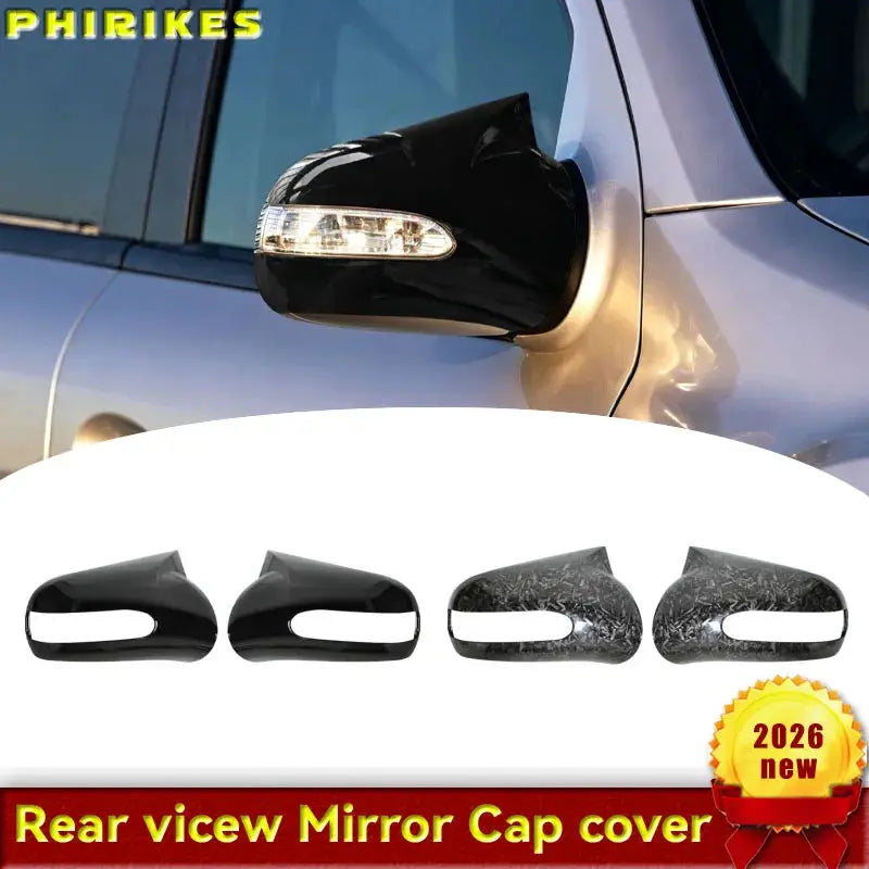 For Mercedes Benz ML W163 1998 1999 2000 2001 2002 2003 Parts Styling Car Side Door Rearview Side Mirror Cover Caps M Style by InterCyprus Trading Ltd