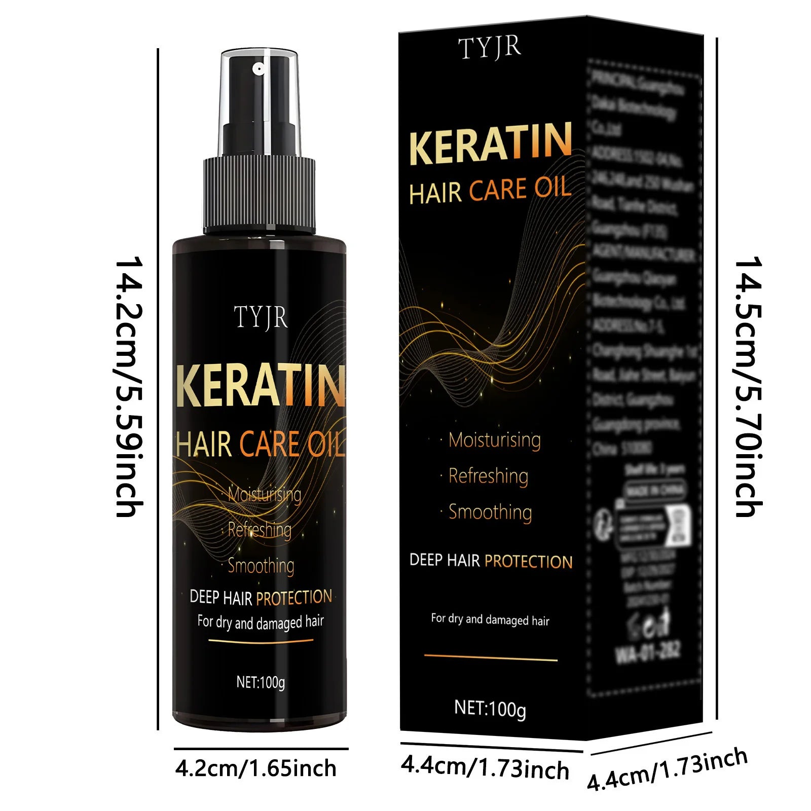 Keratin Hair Care Essence Spray &ndash; Gentle Moisturizing Formula