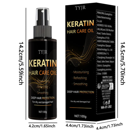 Keratin Hair Care Essence Spray &ndash; Gentle Moisturizing Formula