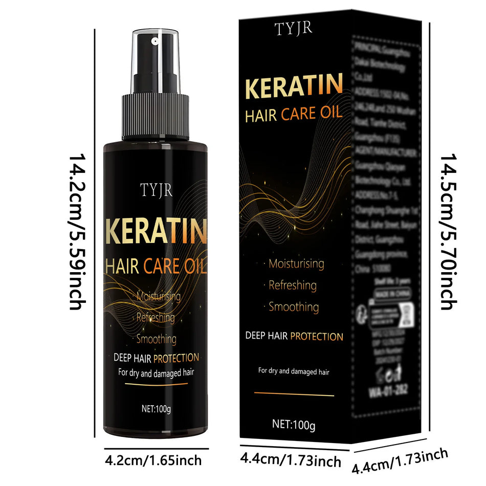 Keratin Hair Care Essence Spray &ndash; Gentle Moisturizing Formula