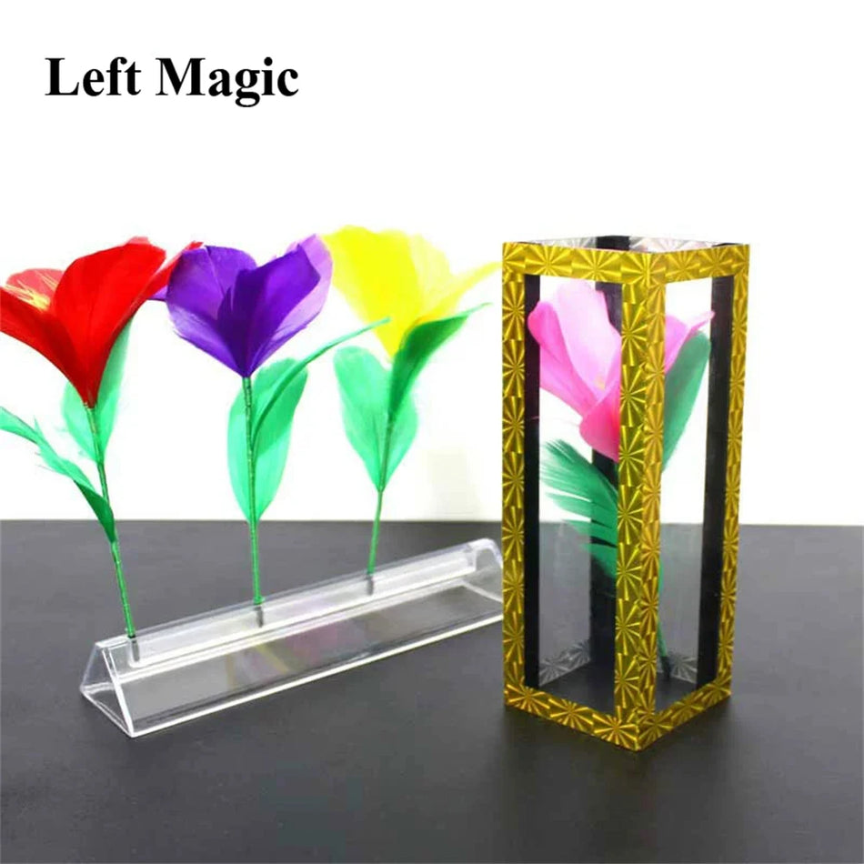 Crystal Tube Flower Magic Trick For Magician Stage Illusion