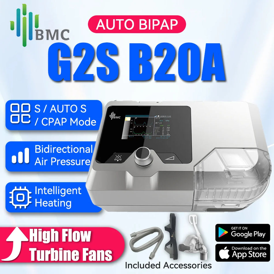 BMC G2S B20A B25A Bipap Αυτόματη Ρινική Μάσκα ΧΑΠ Υπνική Άπνοια