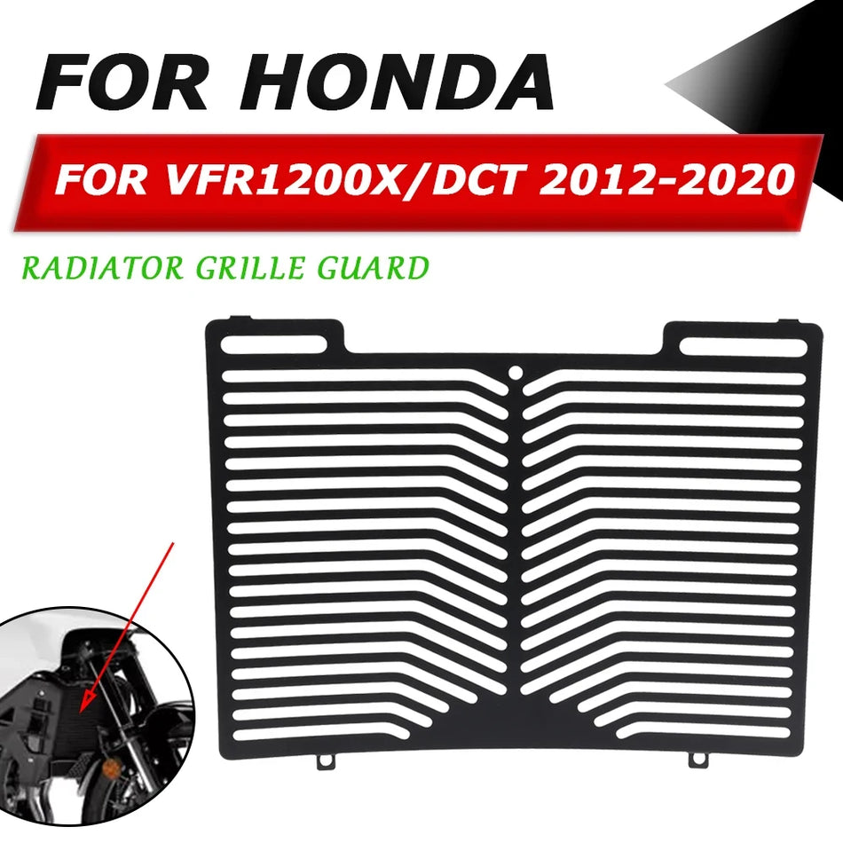 Ochranný kryt chladiče Honda VFR1200X DCT Crosstourer vyrobený z nerezové oceli