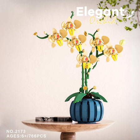 New Building Blocks Orchid Bouquet &ndash; Romantic DIY Decor