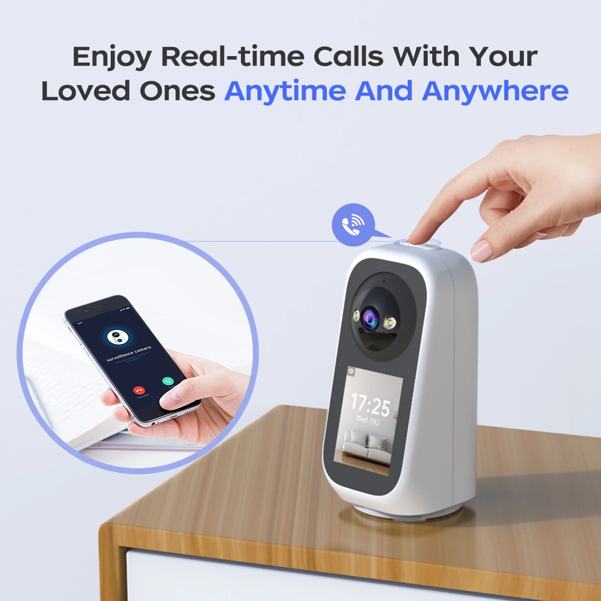 JOOAN 3MP PTZ Camera &ndash; HD Color Night Vision Monitor