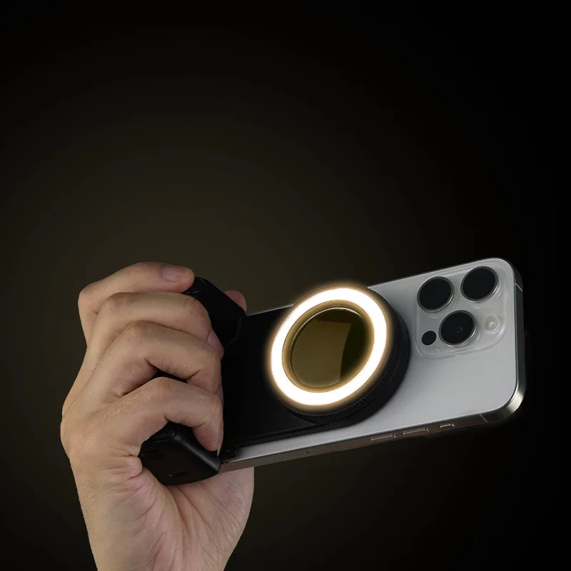 BBC-9 Magnetic Grip - Fill Light Selfie Stabilizer Pro