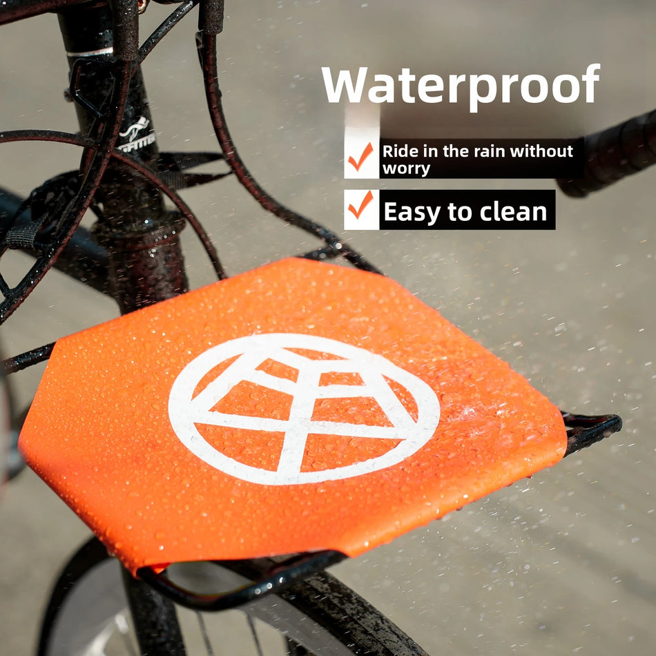 Cykel frontkurv med stålkonstruktion, 10kg belastningskapacitet