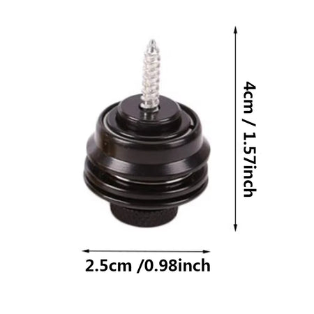 Miwayer Guitar Strap Lock &ndash; Heavy Duty Metal Button