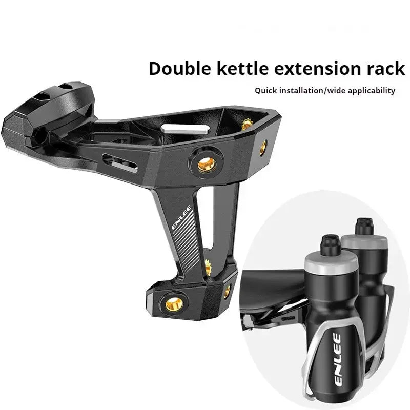 ENLEE Bicycle Bottle Cradle Extension Seat Mountain Bike Seat Bow Extension Bracket Saddle Adjustment Expansion Rack Equipment by InterCyprus Trading Ltd