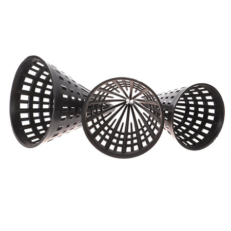 Durable 5Pcs Tapered Fishing Net Trap for Eels and Loaches - Black