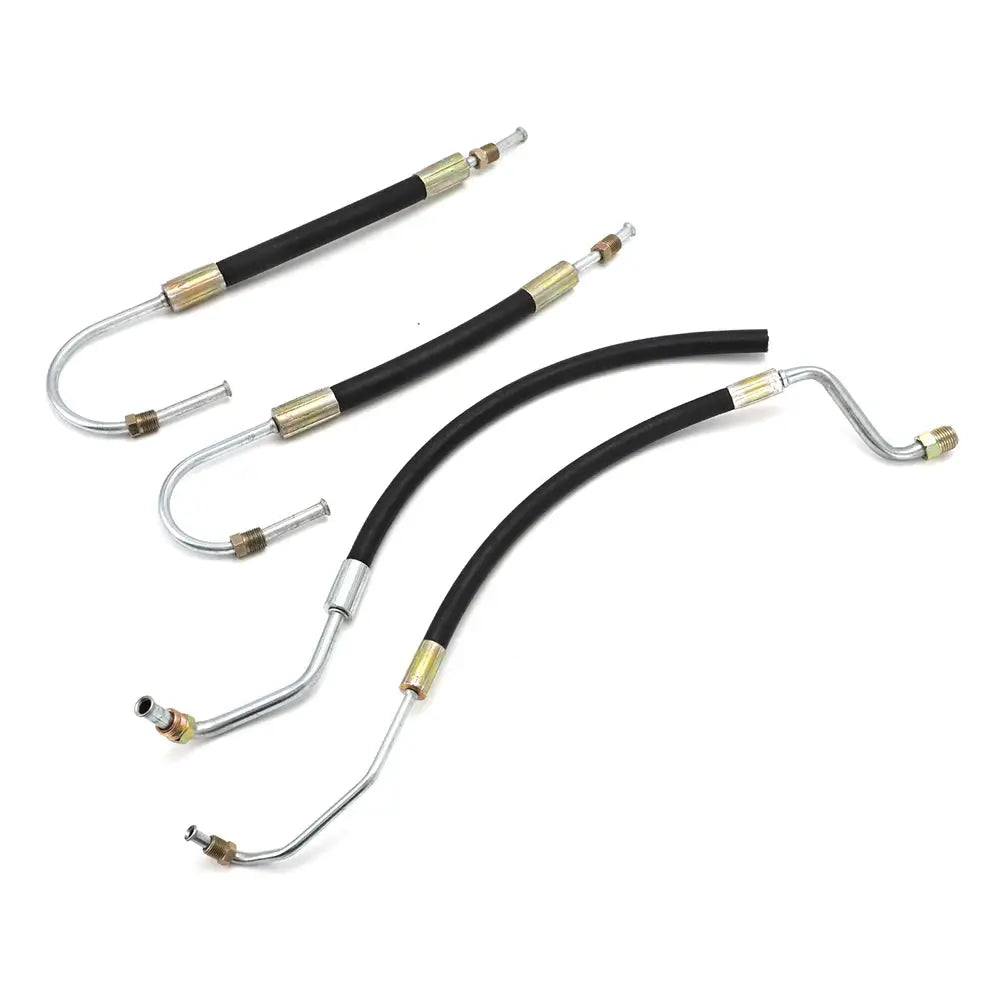 4PCS Power Steering Hose Kit For Corvette 327 or 350 Engines Small Block Chevy Engines C2 C3 by InterCyprus Trading Ltd