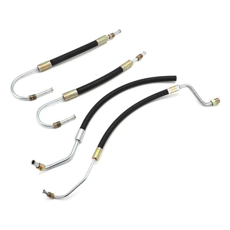 4PCS Power Steering Hose Kit For Corvette 327 or 350 Engines Small Block Chevy Engines C2 C3 by InterCyprus Trading Ltd