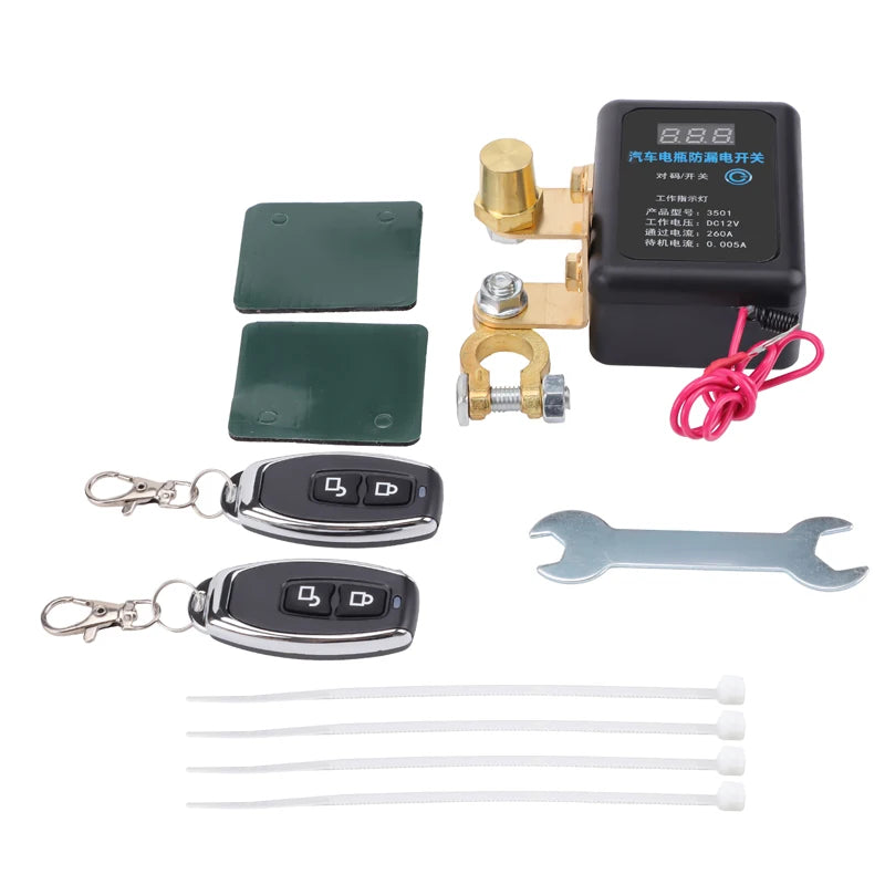 DC 12V Auto Automatischer Stromabschalt-Schalter 260A Batterie-Kill-Schalter