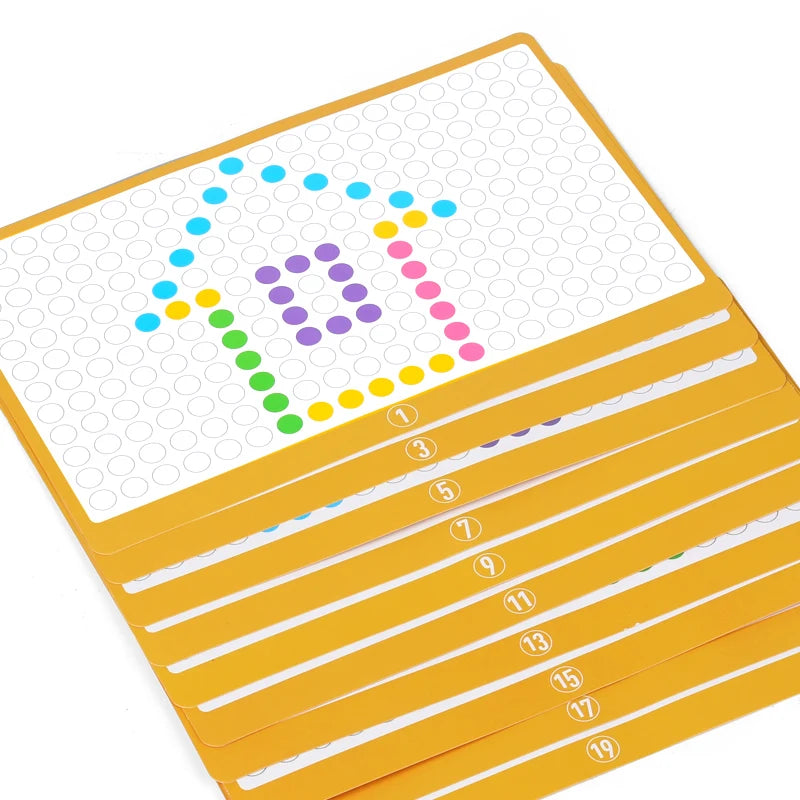 Montessori Magnetic Drawing Board for Toddlers &ndash; Travel Toy