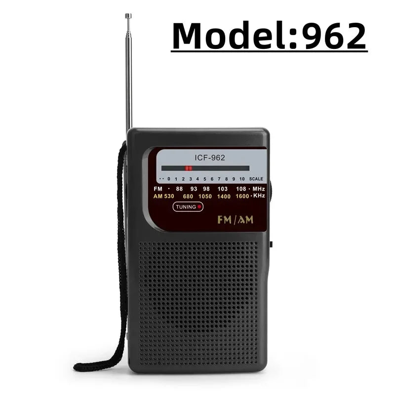 BC-R21/961/962 Mini Radio AM FM Portable &ndash; Best Reception NEW Model 962 1