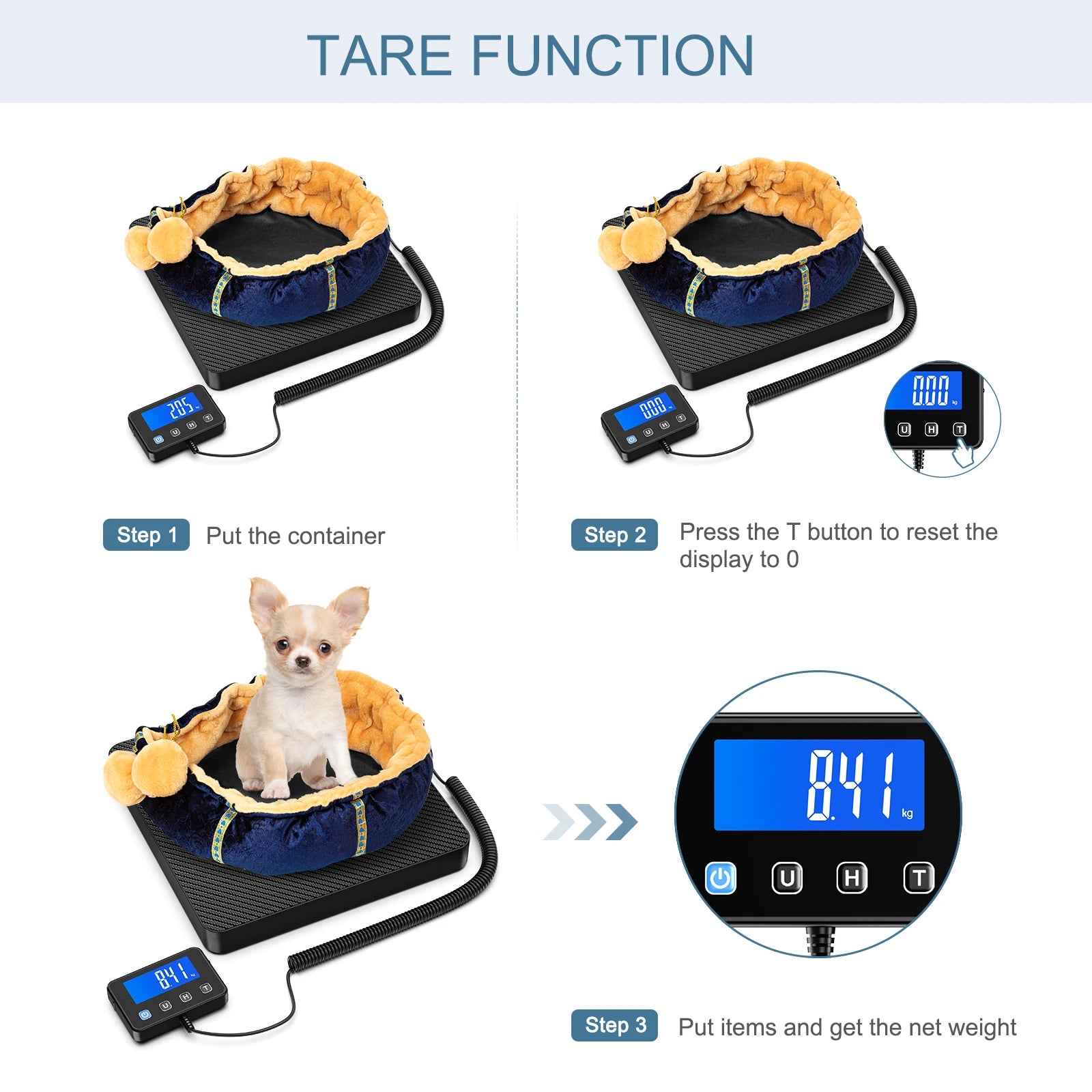 Amir Postal Scale 200Kg/440lb - High Capacity Weighing