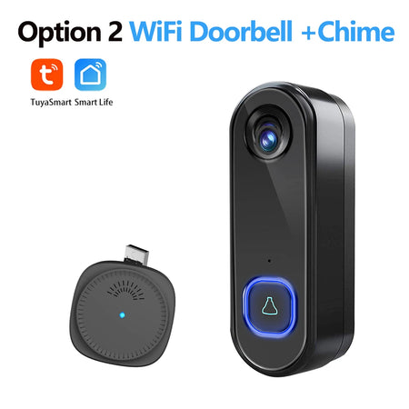 TUYA Doorbell Camera &ndash; 1080P Video, Alexa, Google Home Option 2