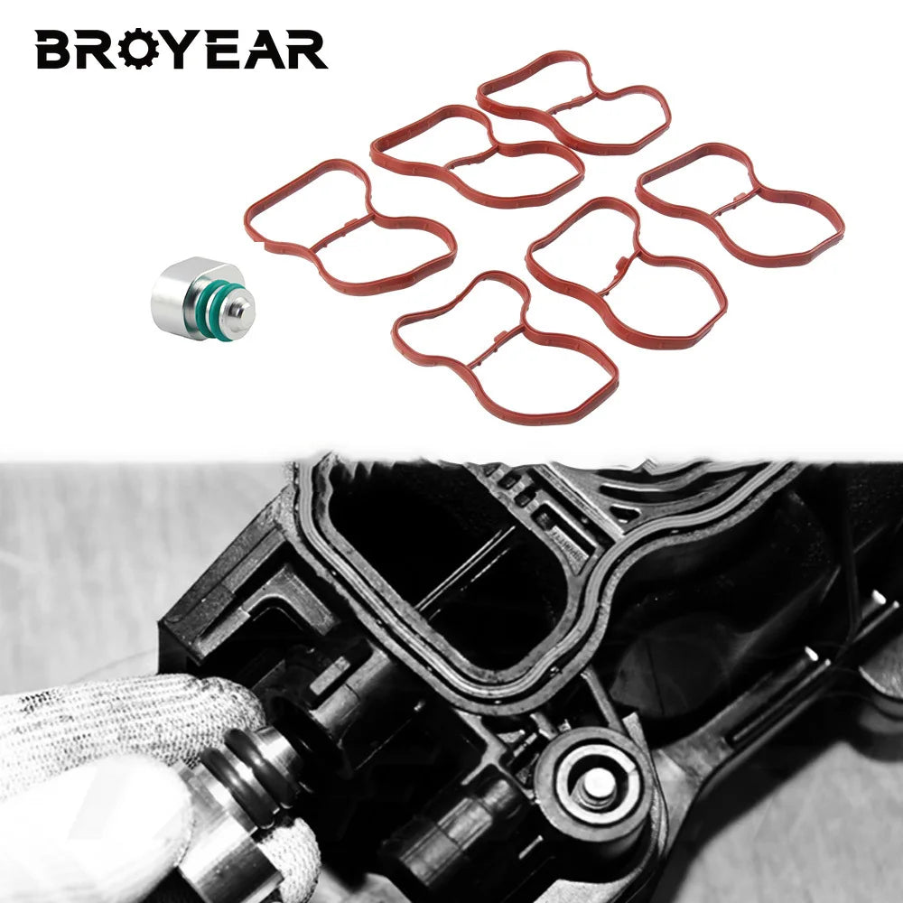 Aluminum Swirl Flap Repair Kit For BMW N57 E90 E91 E92 E93 F07 F10 F11 by InterCyprus Trading Ltd