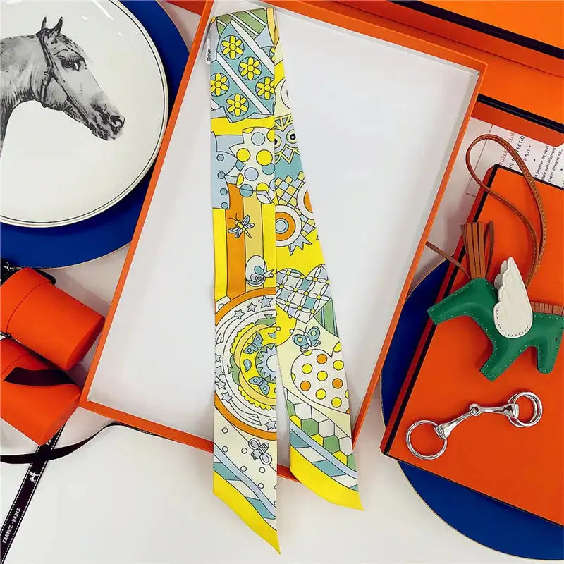 JTVOVOC Silk Scarf &ndash; Elegant Versatility for Any Outfit JZP010-03 / 5x85cm