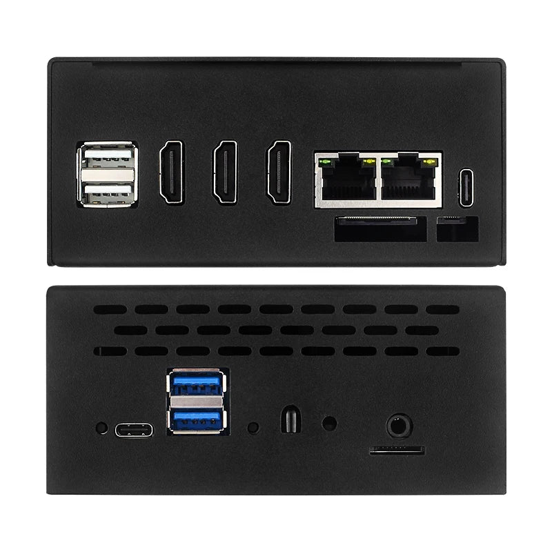 Metal Case for Orange Pi 5 Plus &ndash; Enhanced Cooling with Optional Antenna