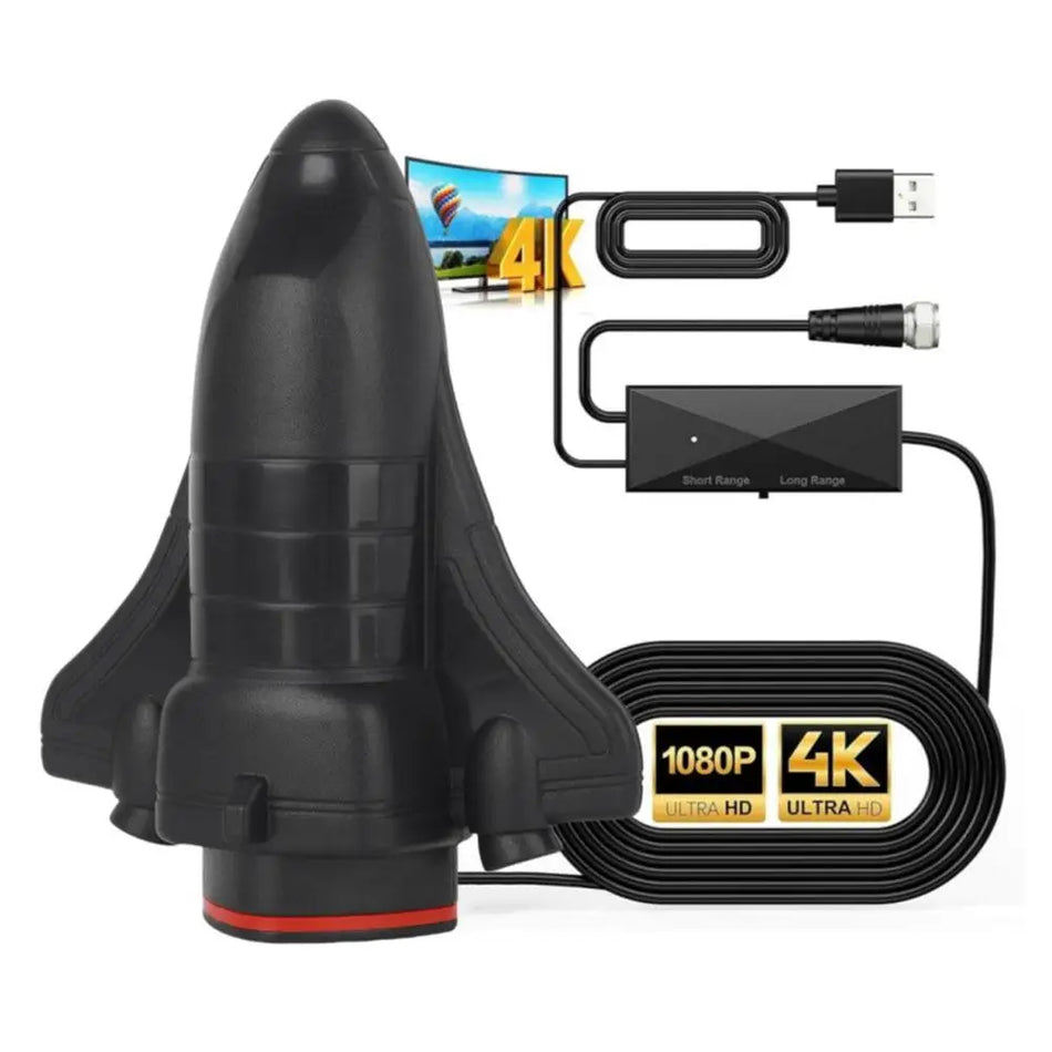 CUJMH DVB-T HD Indoor Antenna &ndash; High Gain 39dBi Amplifier